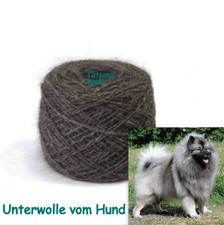 100gr-Hundewolle Wolle