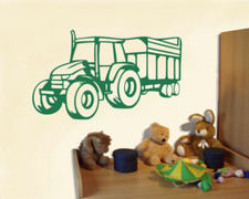 Trecker mit Anhänger