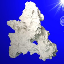 Aquarium Deko künst.gr.❤️ LEICHTES LOCHGESTEIN ❤️ Felsen Terrarium Zubehör Höhle