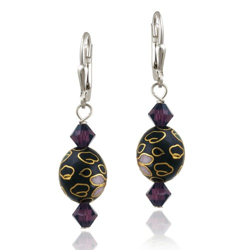 Silverspeck blaue cloisonné - blaue,