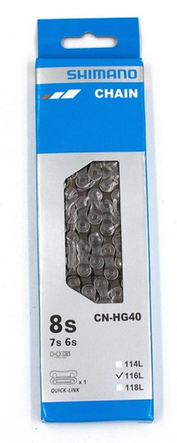 Shimano hg40 kette 116 - kette,