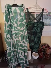 Tolles Badeanzug Set mit passender Strandtunika Gr.46 Superschön