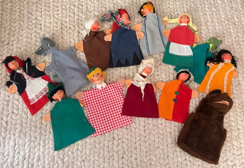 Konvolut handpuppen vintage - handpuppen,