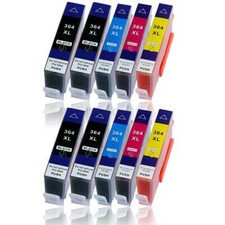 10x Druckerpatronen für HP Photosmart Wireless B109 B110 B8550 Premium B010 B210