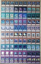 Großes 90 Karten Blauäugiger weißer Drache Themen Deck Seto Kaiba deutsch Yugioh
