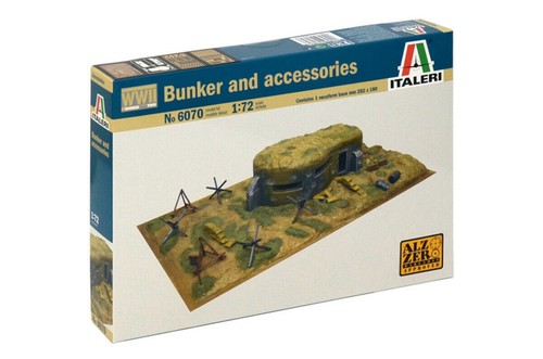 6070 italeri wwii bunker - 6070,