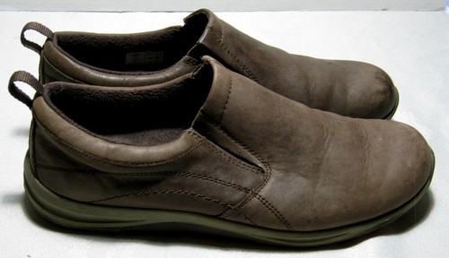 Lands end slipper leder - end,
