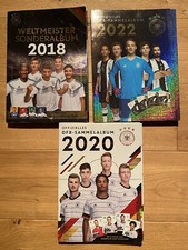 Rewe Offizielle DFB Sammelalbum 2018 2020 2022 EM Europameisterschaft WM 3 Stück
