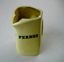 PERNOD Krug Wasserkrug Keramik gelb DEFEKT ca. 14,5cm