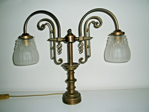 Jugendstil tischlampe - jugendstil,
