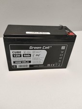 Green Cell AGM 12V 9Ah Akku VRLA Blei-Batterie Bleiakku Ersatzakku Gelakku Akku