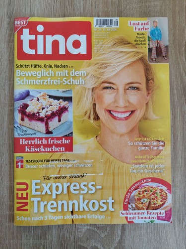 Frauenzeitschrift tina 29 - frauenzeitschrift, "