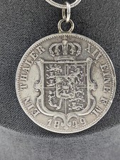 Münz Anhänger 0,900 Silber Ein Thaler 1948 B Hannover
