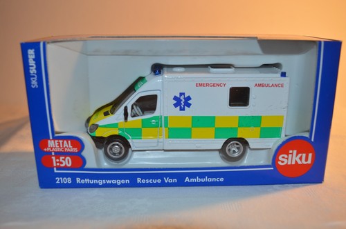 Siku 2108 mb - 2108, rettungswagen