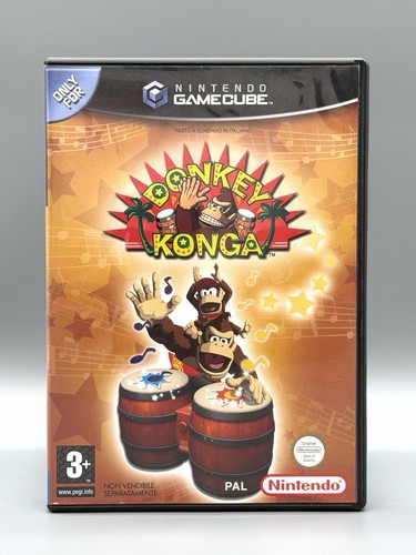 Donkey konga cib nintendo - konga, (nintendo