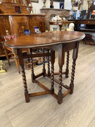Gateleg klapptisch eiche antik - gateleg,