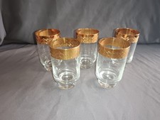 5 Wassergläser Saft Glas