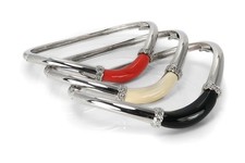 Armreif Set Brillanten Koralle Onyx Bein 585 Weißgold [BRORS 17271]