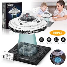 UFO Schiff Baustein mit Licht