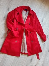 H&M Trenchcoat rot Gr.40
