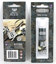 Art Alchemy Metallique Wax Wachs Old Silver Metallic Wachs Alt Silber Paste 20ml