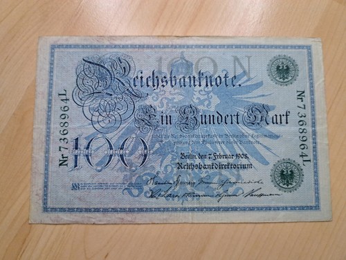 100 reichsmark reichsbanknote - 100,