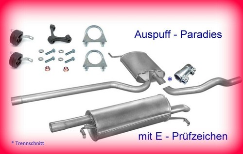 Abgasanlage auspuff - abgasanlage,