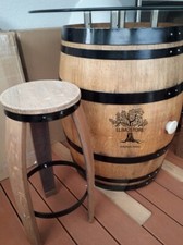 Eichen-Barhocker 71cm, 3-Bein