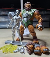 MARVEL LEGENDS SILVER SURFER (EXCLUSIVE) + ULIK - WIE NEU