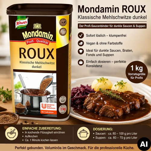 Mondamin roux dunkel - roux,