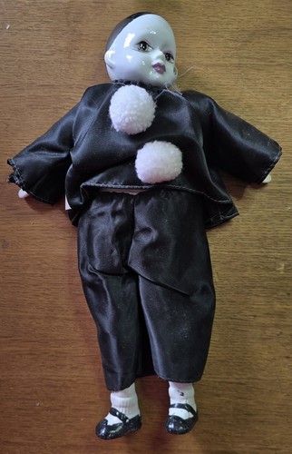 Harlekin puppe sammlerpuppe - harlekin,