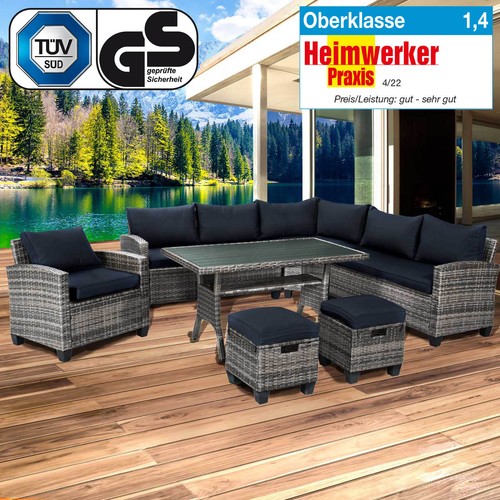 Brast poly rattan - poly, sitzgarnitur