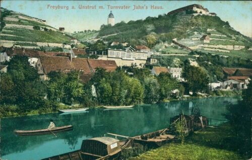 Ansichtskarte freyburg - freyburg, a