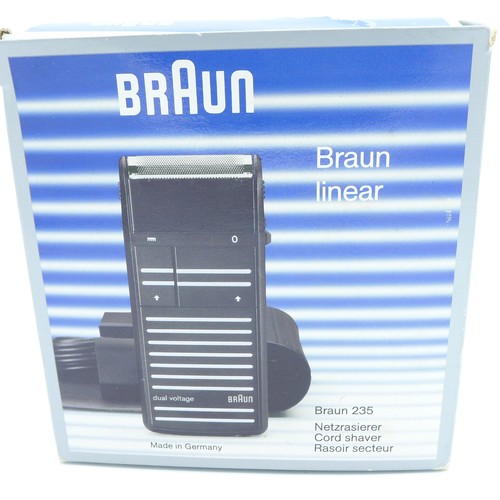 Rasierer braun linear 235 - braun, ac