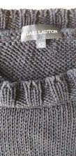 Gabi Lauton Seidenpullover 42/44  Schwarz