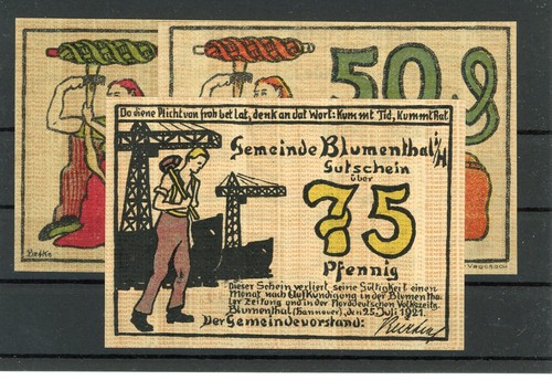 Blumenthal scheine notgeld - 3,