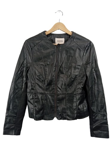 Orsay lederjacke schwarz - lederjacke, biker