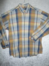 Herrenhemd XL kariert Gr