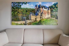 Leinwandbild: Blick auf Burg Eltz - Bilder Fotos Wandbilder Poster Deutschland
