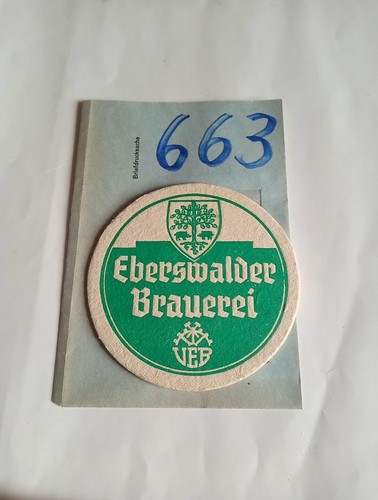 Stück ddr bierdeckel veb - ddr,