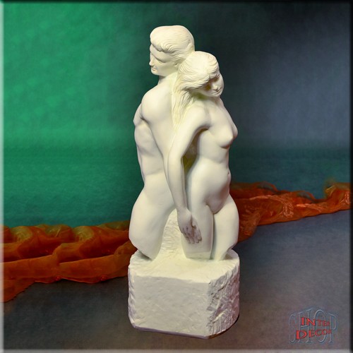 Statue figur antike - adam, eva