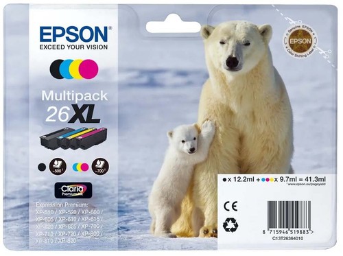 Original epson 26xl - epson, multipack