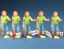 5x SCHLEICH 13464 Mädchen