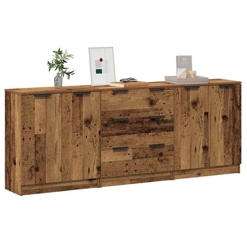 Sideboard set tlg - sideboard, 3-tlg