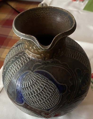 Vintage merkelbach krugvase - vintage,
