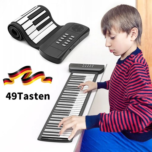 Faltbare klaviertastatur mit - klaviertastatur,