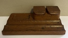 Schreibtischgarnitur Organizer Holz Alt Rarirät Selten Antiquität