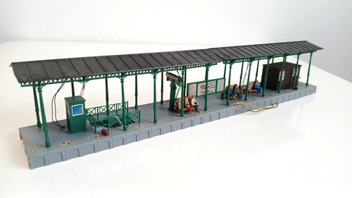 Kibri bahnsteig dach kiosk - -,