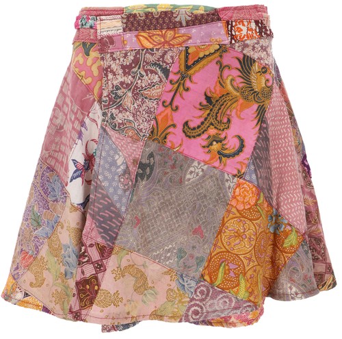 Weit schwingender patchwork - weit,