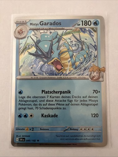 Pokémon karte mistys - pokémon,